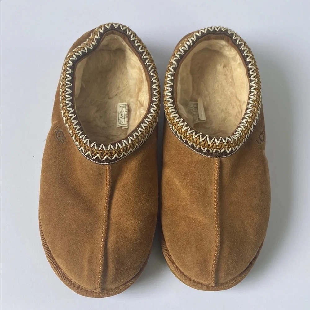 UGG Chestnut Suede Slip-Ons - Picture 11 of 11